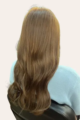 ロング ニワ/レイヤーカット /透明感カラー💎のヘアスタイル