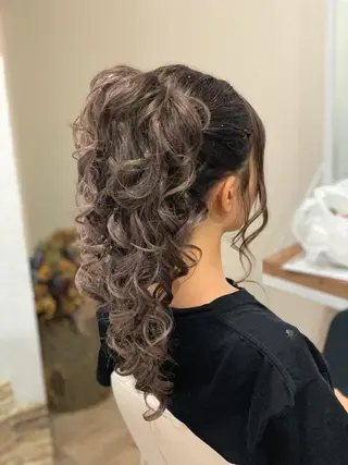 ロング レディース専用🌷咲 の垢抜けブリーチ部屋のヘアスタイル