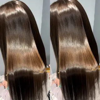 パーマ youres hair東新宿店所属・新宿⌇韓国風ヘア ⌇透明感カラーのヘアスタイル
