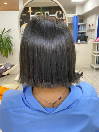 ショート ⭐️透明感カラー/ パーマ⭐️宮野翔のヘアスタイル