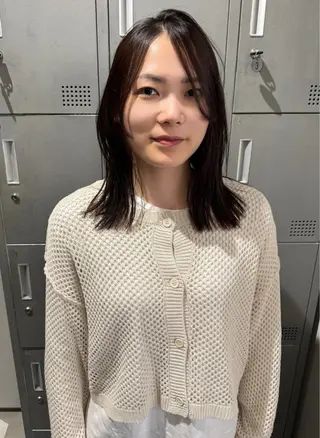 ミディアム 【天満1艶髪】潤艶/ 髪質改善🌹釣本竜哉のヘアスタイル