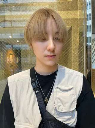 ショート カラー suvvy hairsalonのヘアスタイル