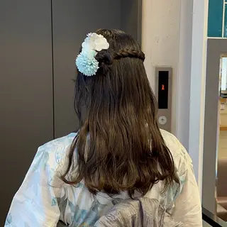 ロング ヘアアレンジ nanae 🌷のヘアスタイル