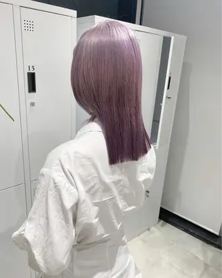 セミロング 🌈モテ色 村上のぶきのヘアスタイル