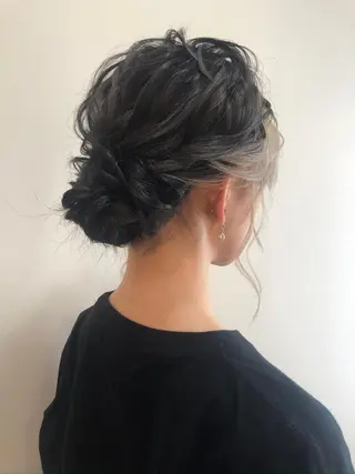 ヘアアレンジ 🍀アレンジ簡単ヘア ☘️石田万里奈🍀のヘアスタイル