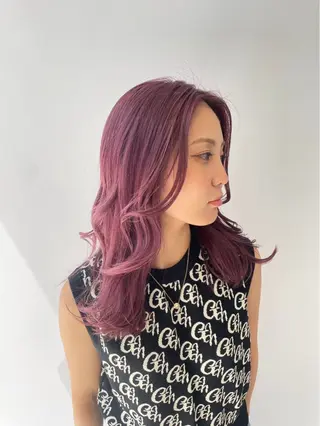 ロング カラー Rena/大名/ レイヤー/暖色🎀のヘアスタイル