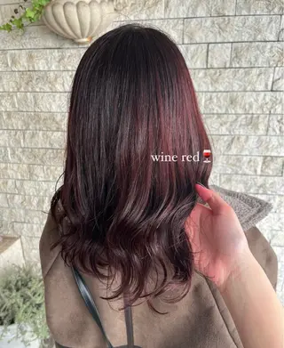 ロング カラー 透明感カラー／ 艶感カラー／RAMUのヘアスタイル