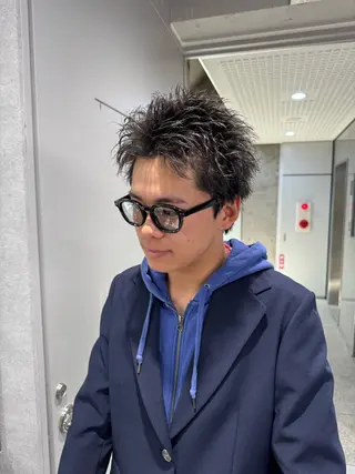 ショート メンズ クラシックスタイル 💈鈴木洵誠のヘアスタイル