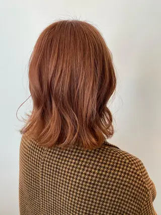 ミディアム 田中 優のヘアスタイル