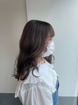 ミディアム カラー イトウ アキノリのヘアスタイル