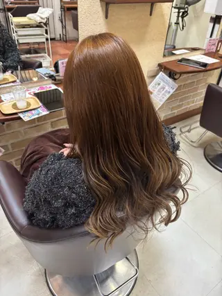ロング カラー set-up所属・SET-UP 友田のヘアスタイル