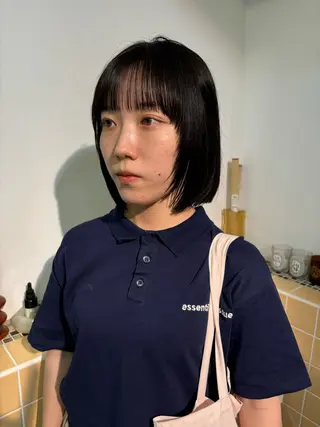 ミディアム カラー sakura🌸 レイヤー/韓国ヘアのヘアスタイル