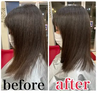 セミロング 髪質改善サロン✨ 三浦　葵のヘアスタイル
