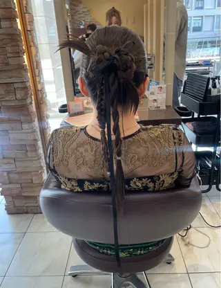 ロング 肌までキレイ見え✨️ 赤み消し特化のヘアスタイル