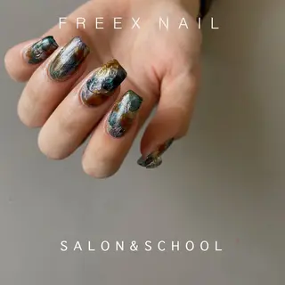 ネイル Freex nail所属・freex nail /ニュアンス/個性派のネイルデザイン