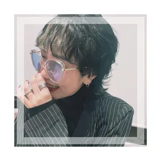 カラー teddy所属・韓国レイヤー//ブラ ウンカラー🐼メイのヘアスタイル