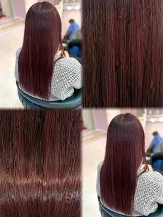 ロング カラー che'rie所属・che'rie shizukiのヘアスタイル