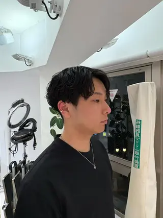 パーマ メンズ 山野 華愛のヘアスタイル