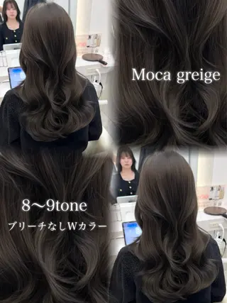 カラー 似合わせレイヤー🪽 グレージュ🪽のあのヘアスタイル