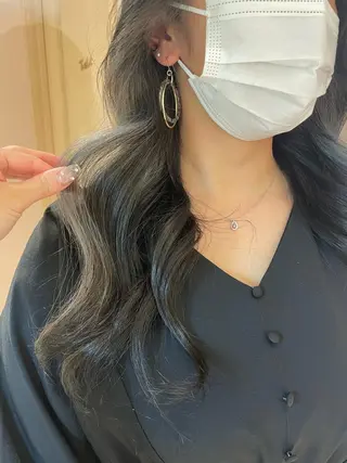 ロング マホ/日吉/髪質改善 /レイヤー/ガーリーのヘアスタイル