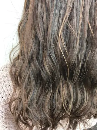 ロング カラー 神野 洸都のヘアスタイル