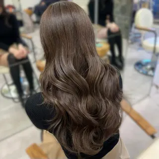 ロング カラー HACHI所属・HIYORI👶🏻 🤍カラーモデル募集のヘアスタイル