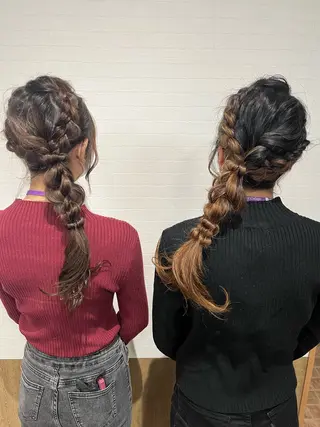 ロング ヘアアレンジ 推し活美容師 🩵 Hayashiのヘアスタイル
