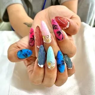 ネイル エクラNailサロン ミオのネイルデザイン