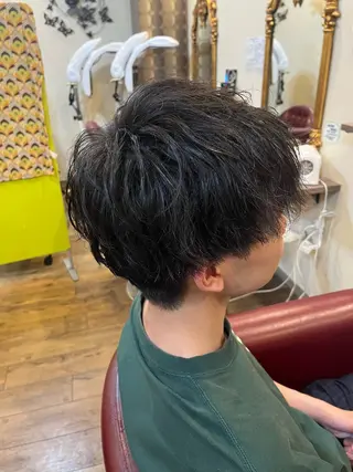 ロング パーマ GALETTE UMEDA所属・森澤 叶実のヘアスタイル