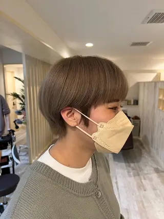 ショート カラー 《放出》Forte マネージャー山根英明のヘアスタイル