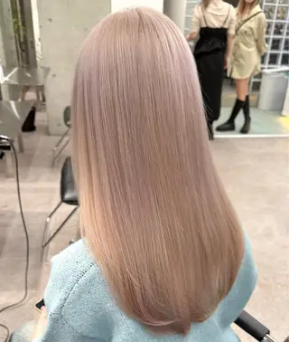 ロング カラー ブリーチカラー💫 Miku🫶🏻のヘアスタイル