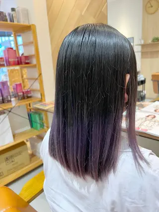 セミロング カラー Love&Hair Breit/店長下川のヘアスタイル