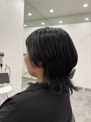 ミディアム カラー ヘアアレンジ 💝似合わせカット& カラーUruna💝のヘアスタイル