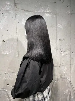 ミディアム カラー 💎髪質改善縮毛矯正 SHU💎のヘアスタイル