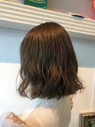 ミディアム カラー 💐パーソナルカラー /市橋加菜💐のヘアスタイル