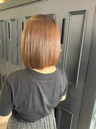 ミディアム ⭐️ショート　美髪 小松⭐️のヘアスタイル