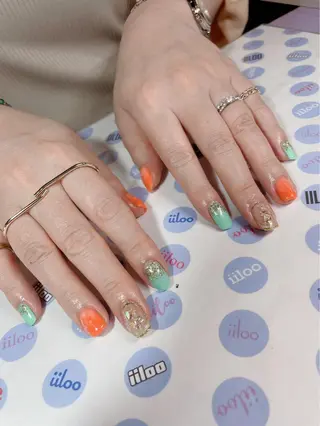 ネイル iiloo aromaworksのネイルデザイン