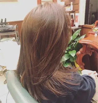 ロング MIZUKI🫧ྀི 韓国ヘアAFLOATのヘアスタイル