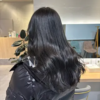 ロング カラー りあの🎀 /暖色カラー🍒のヘアスタイル