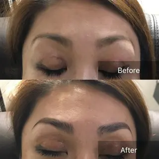 アイブロウ Mina Nittaのネイルデザイン