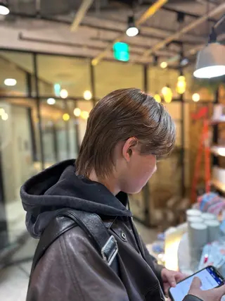 カラー メンズ 溜 一太のヘアスタイル