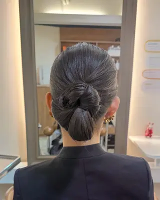 ロング unsarto poi所属・柳澤きょうこ/ボブ 髪質改善/ヘアセットのヘアスタイル