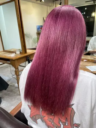 ミディアム 髪質改善/艶カラー 🤍mizueのヘアスタイル