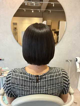 ミディアム カラー特化✨石井綾華 8月カットモデル無料のヘアスタイル