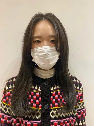 ロング カラー 大人かわいい×艶髪 🤍塩川のヘアスタイル