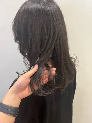 セミロング anon所属・田中 結月のヘアスタイル