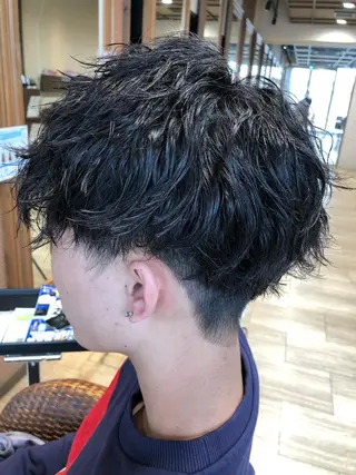 ショート パーマ メンズ メンズパーマ/ スパイキー/神田正紀のヘアスタイル