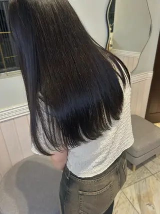 ロング カラー Lidee kanonのヘアスタイル