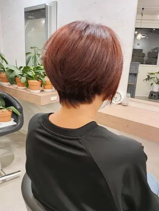 ショート カラー and g.所属・下釜 みゆきのヘアスタイル