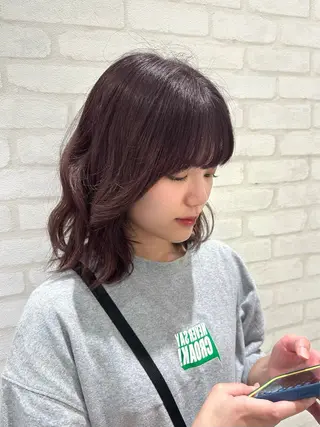 ミディアム orgo所属・💖中韓mix style💖チヒロのヘアスタイル